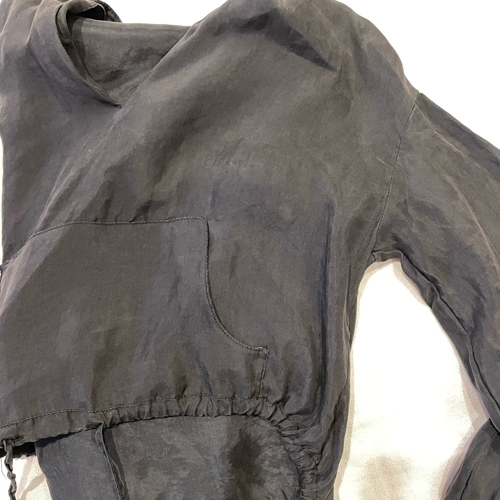 zara copycat silk hoodie - Picture 2 of 3